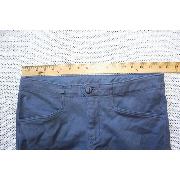 Patagonia Escala Rock Women's Pant Size 12 Blue Outdoor Hiking slim fit - Picture 3 of 10